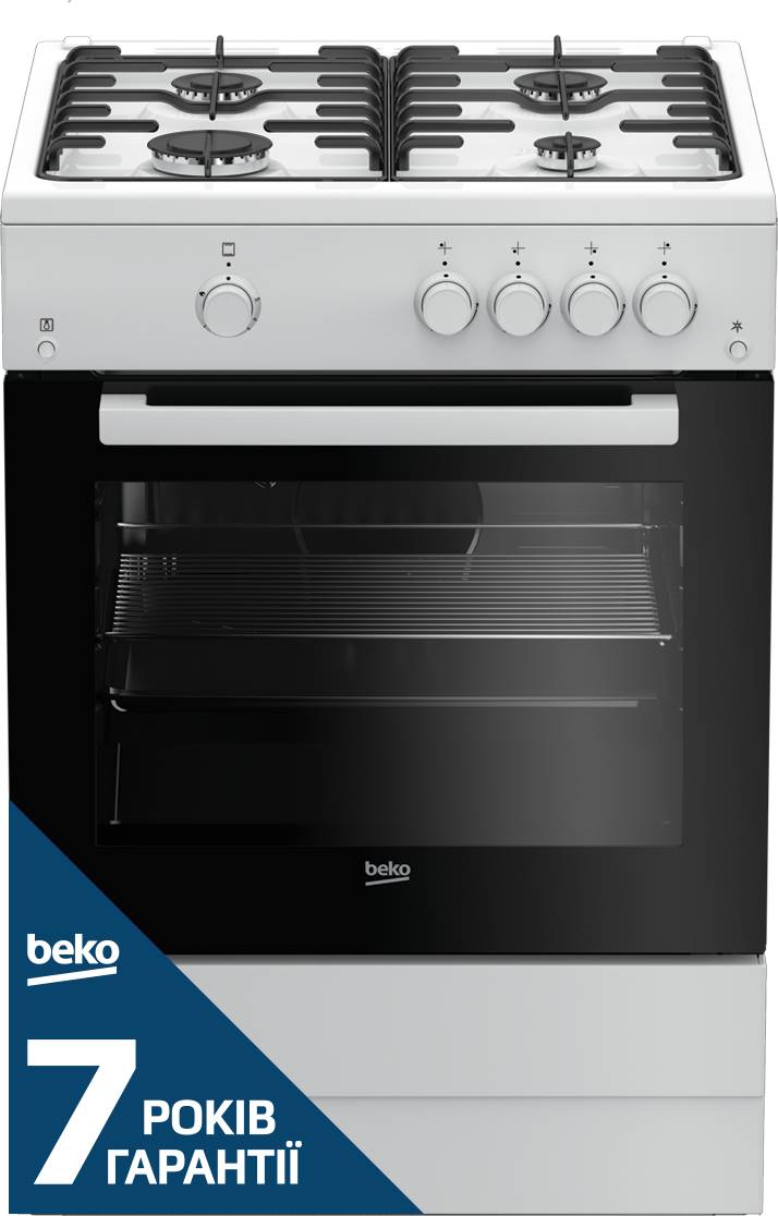 Плита газова Beko FSG62010FW - Фото 1
