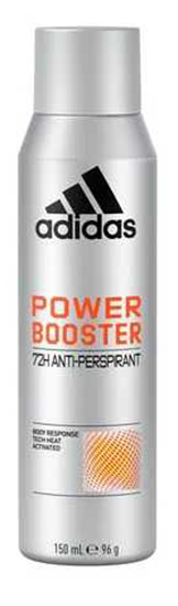 Дезодорант аерозольний Adidas Power Booster 150 мл (3616303842161) - Фото 1