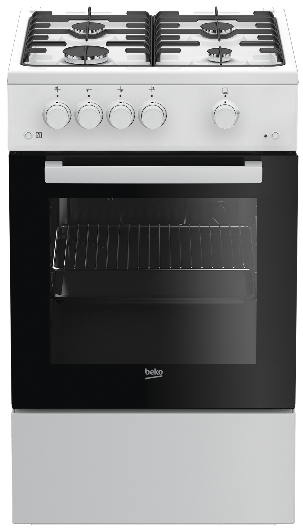 Уценка - Плита газовая Beko FSG52020FW - Фото 1