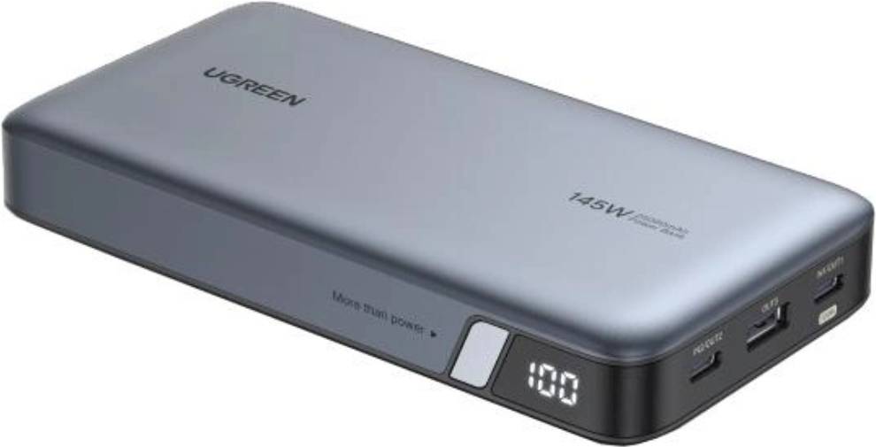 Батарея мобильная UGREEN 145W USB-C laptop/phone 25000mAh (PB205/90597A) - Фото 1