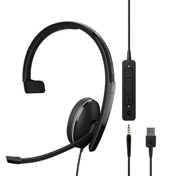Гарнитура проводная Sennheiser ADAPT 135 USB II (1000914) - Фото 1