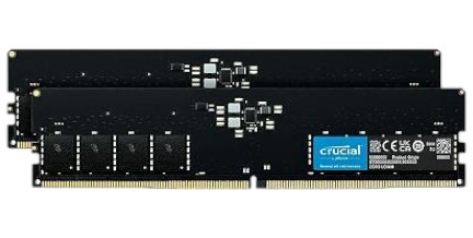 Память DDR Crucial Micron 64GB DDR5-5600 KIT2 (CT2K32G56C46U5) - Фото 1