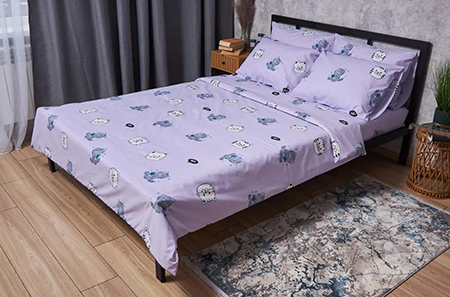 Пододеяльник полуторный Moon&Star Бязь Gold Люкс Hello Kitty 143 x 210 см (MS-870000260) - Фото 1