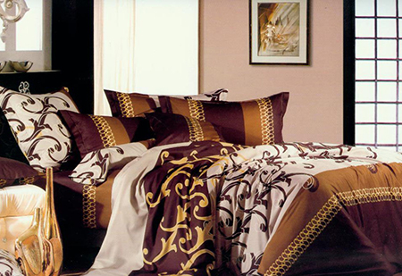Комплект постельного белья Word of Dream Н728 сатин 2х150х215 (08824) - Фото 1