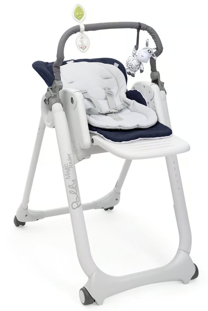 Стульчик для кормления трансформер Chicco Polly Magic RELAX, цв. 64.00 (79502.64.00) - Фото 1
