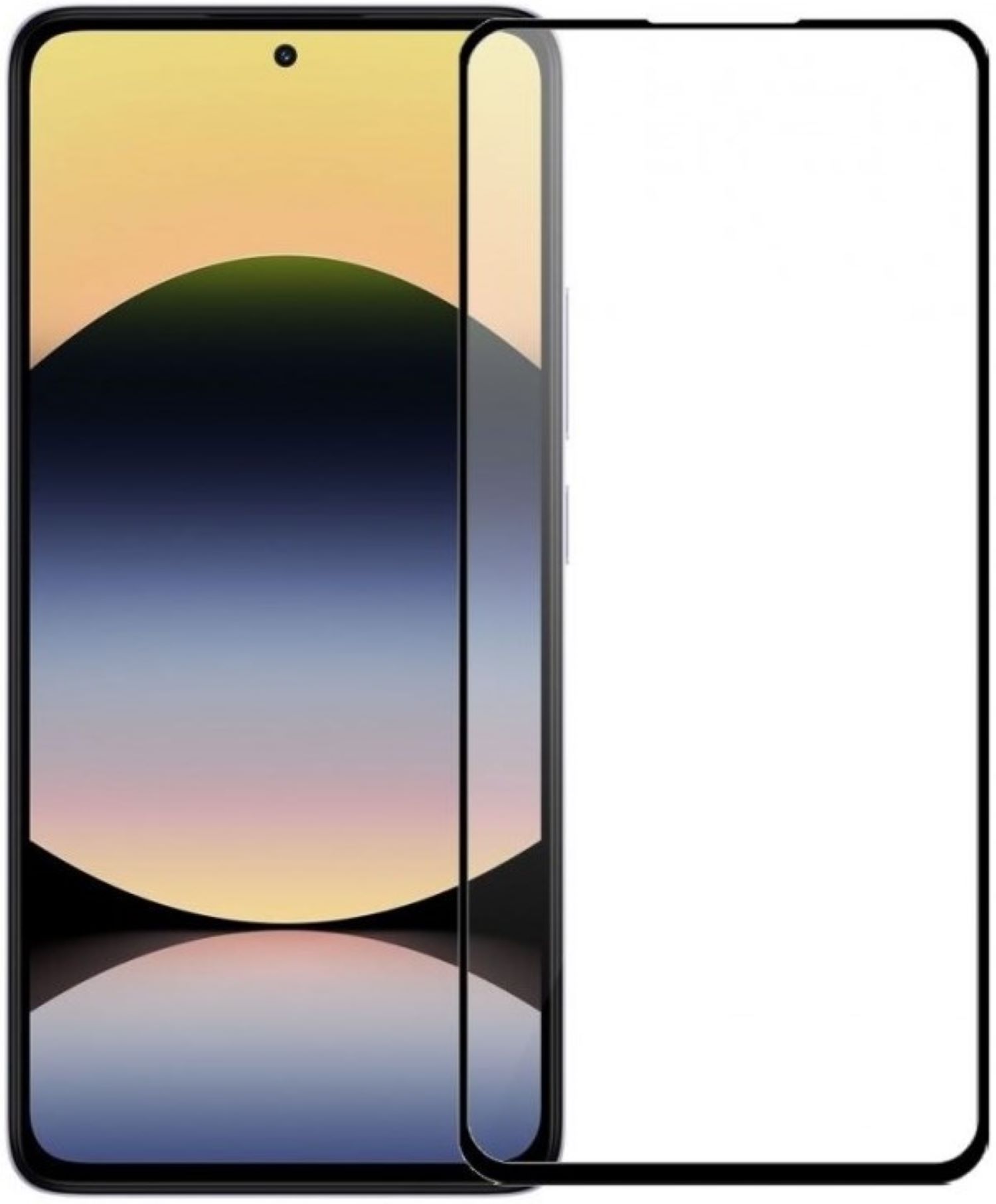 Защитное стекло для смартфона Armorstandart Icon for Xiaomi Redmi Note 14 4G Black (ARM79673) - Фото 1