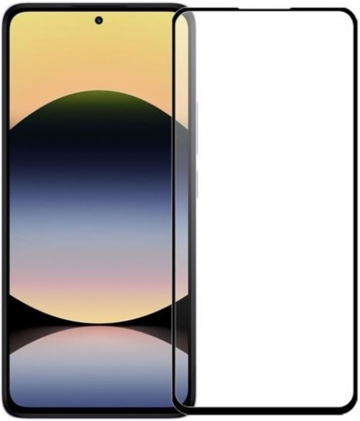 Защитное стекло для смартфона Armorstandart Pro for Xiaomi Redmi Note 14 4G Black (ARM79679) - Фото 1
