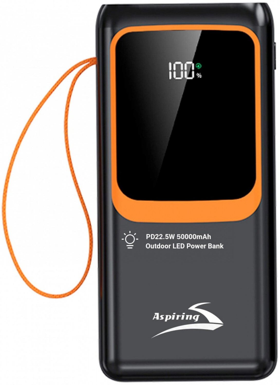 Батарея мобильная Aspiring Light 50 PD22.5W 50000 mAh