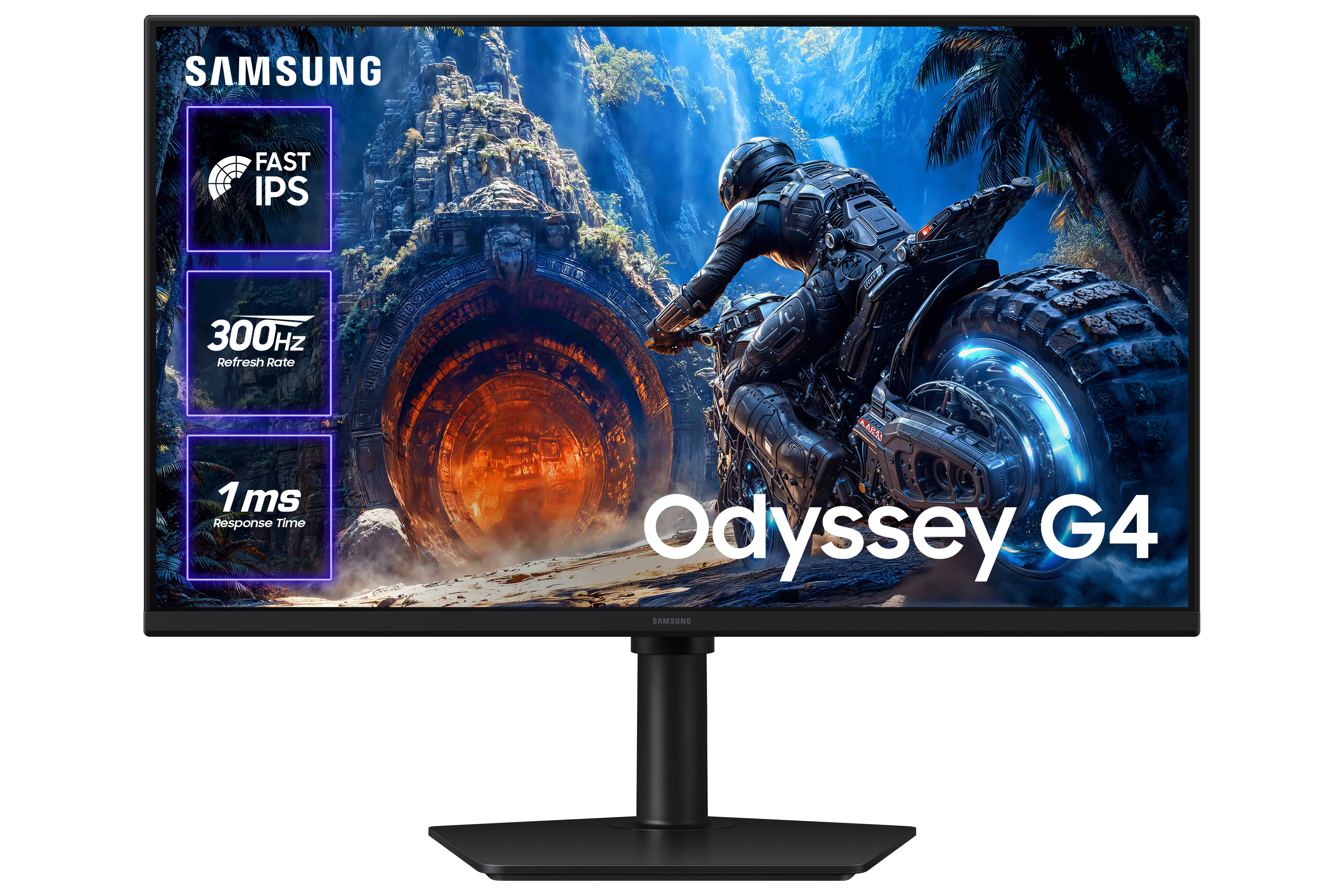 Монітор ігровий Samsung Odyssey G4 (LS27HG400EIXUA)
