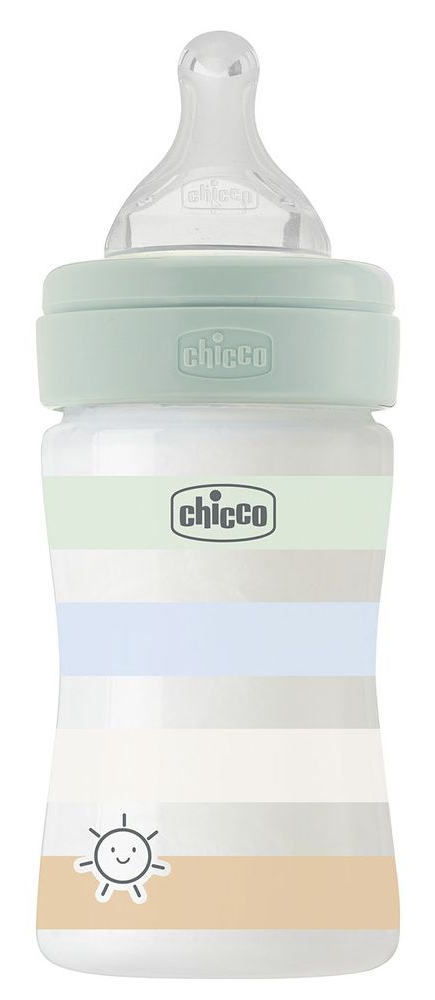 Бутылочка для кормления Chicco Well-Being 150 мл від 0 м медленный поток (28611.21) - Фото 1