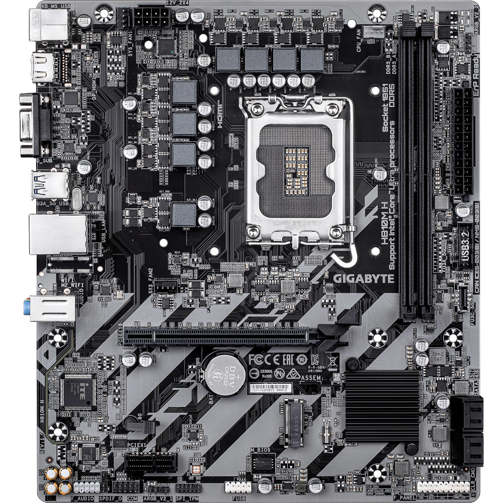 Материнская плата Gigabyte H810M H - Фото 1