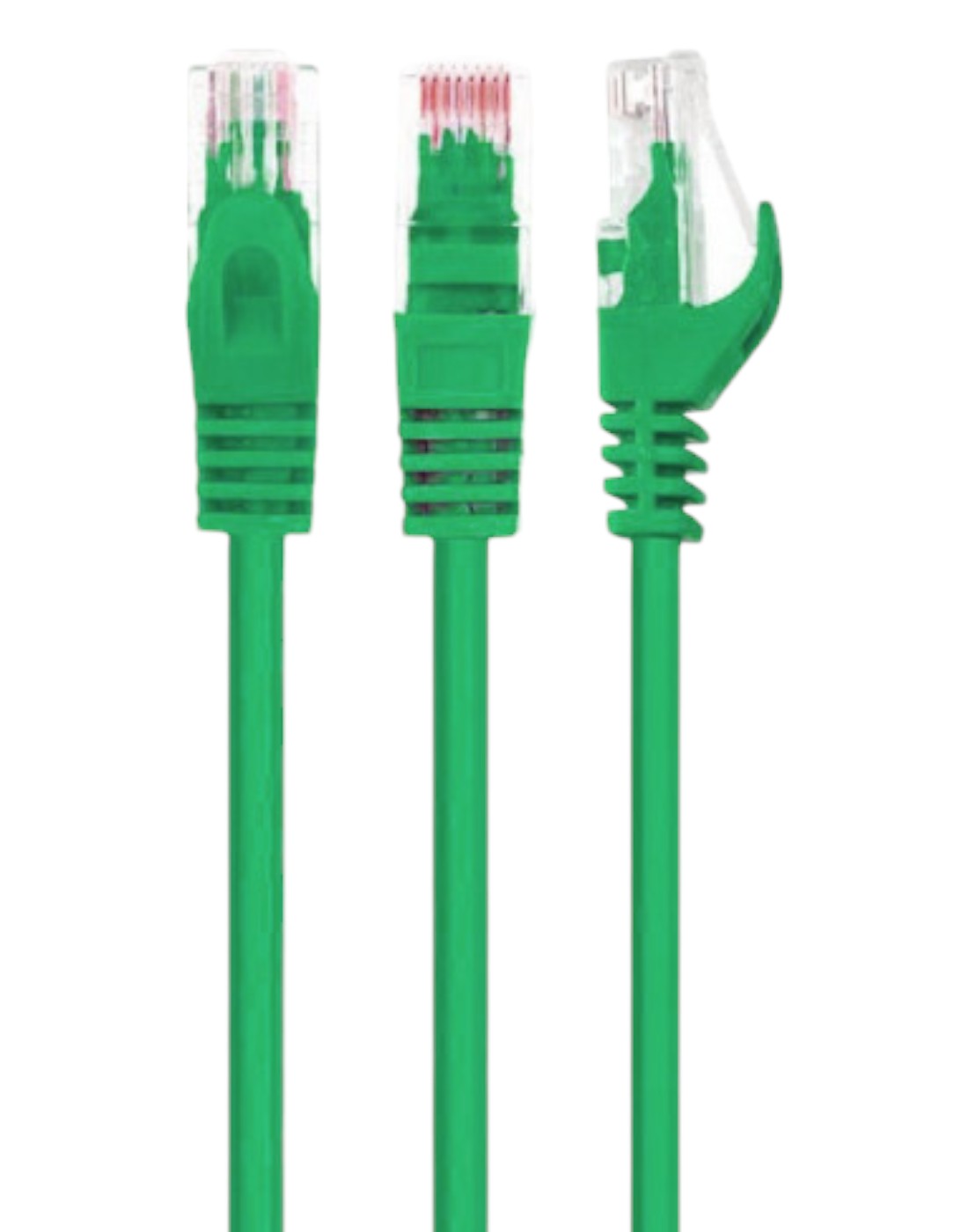 Кабель патч-корд Kingda Cat.5e 7m Green (PAUT3700-CU-GN) - Фото 1