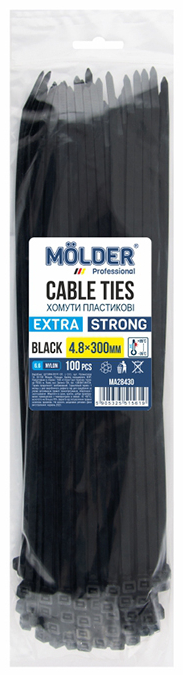 Набір хомутів Molder 4.8x300 (MA28430) - Фото 1