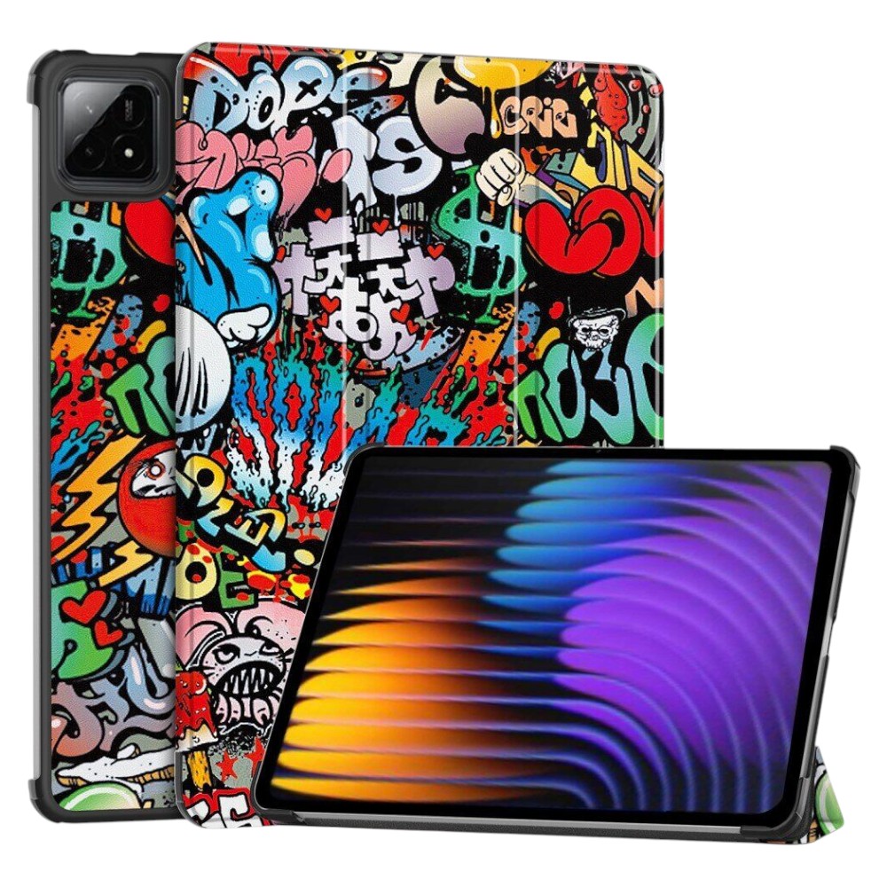 Чехол для планшета BeCover Smart Case for Xiaomi Pad 7 / 7 Pro 11.2" Graffiti (712804) - Фото 1