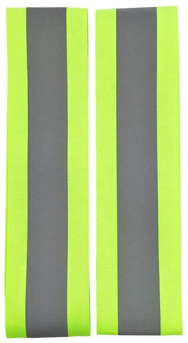 Світловідбивна стрічка Beltex M 35-40 см Yellow (BX70410) - Фото 1