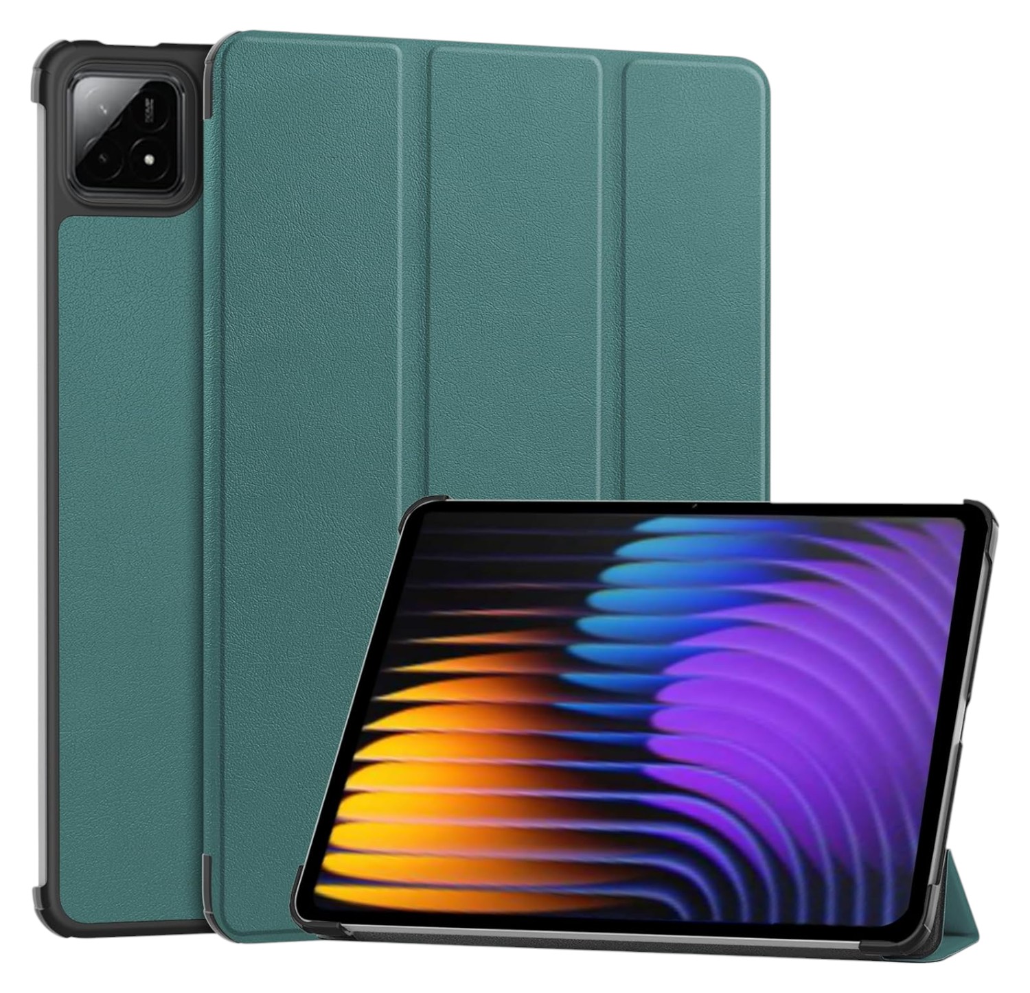 Чехол для планшета BeCover Smart Case for Xiaomi Pad 7 / 7 Pro 11.2" Dark Green (712801) - Фото 1
