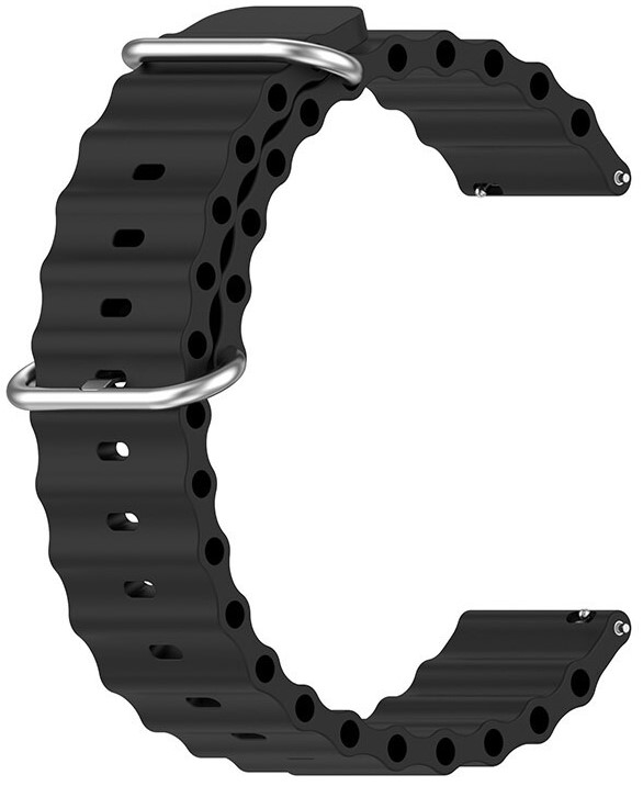 Купити Ремінець для смарт-годинника BeCover Wave Style (20mm) for Samsung Galaxy Watch Active/Active 2 (40/44mm) / Gear S2/S2 Classic / Gear Sport Black (714154) - Фото 1 Ремінець для смарт-годинника BeCover Wave Style (20mm) for Samsung Galaxy Watch Active/Active 2 (40/44mm) / Gear S2/S2 Classic / Gear Sport Black (714154) - Фото 1