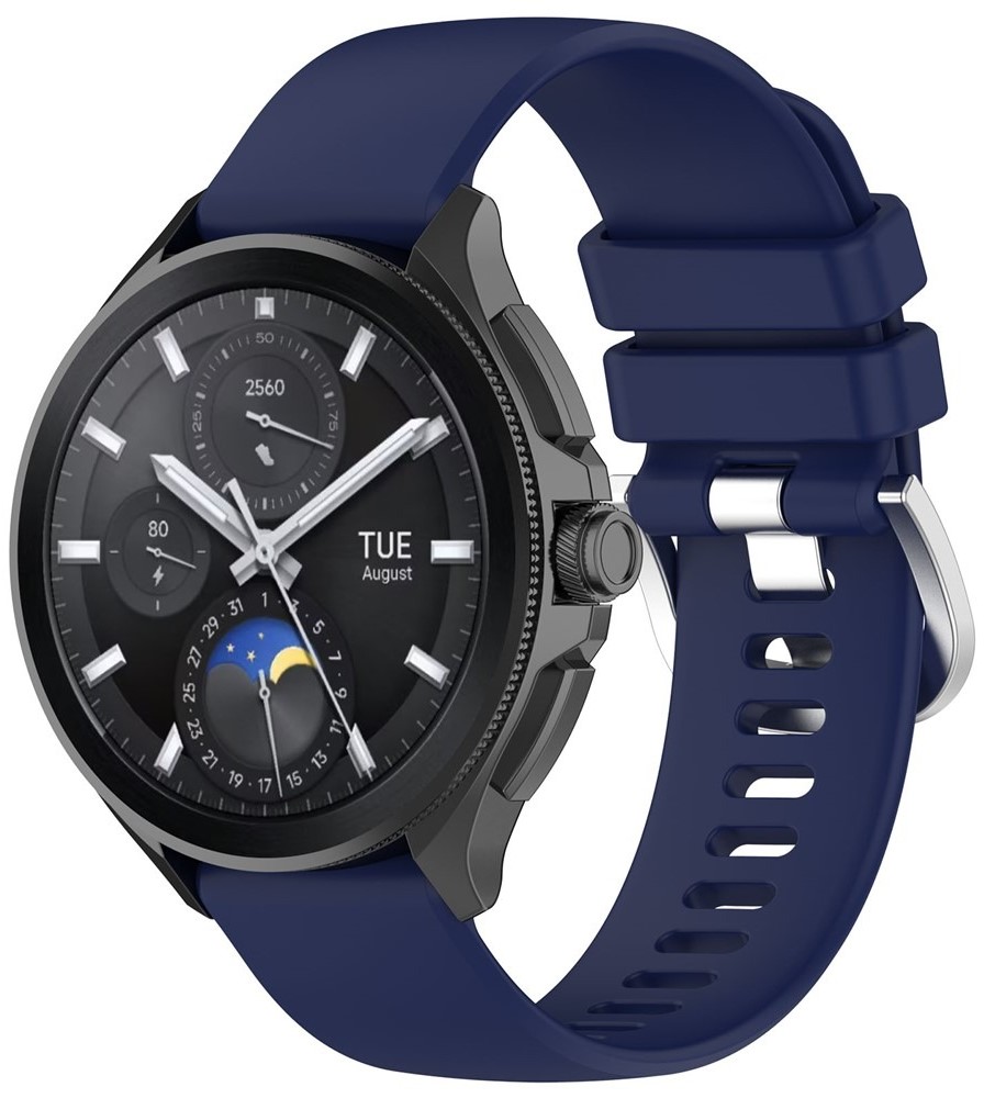 Купить Ремешок для смарт-часов BeCover for Xiaomi Watch 2 / 2 Pro / S4 / S3 / S1 Pro / S1 / S1 Active (22mm) Deep Blue (714124) - Фото 1 Ремешок для смарт-часов BeCover for Xiaomi Watch 2 / 2 Pro / S4 / S3 / S1 Pro / S1 / S1 Active (22mm) Deep Blue (714124) - Фото 1