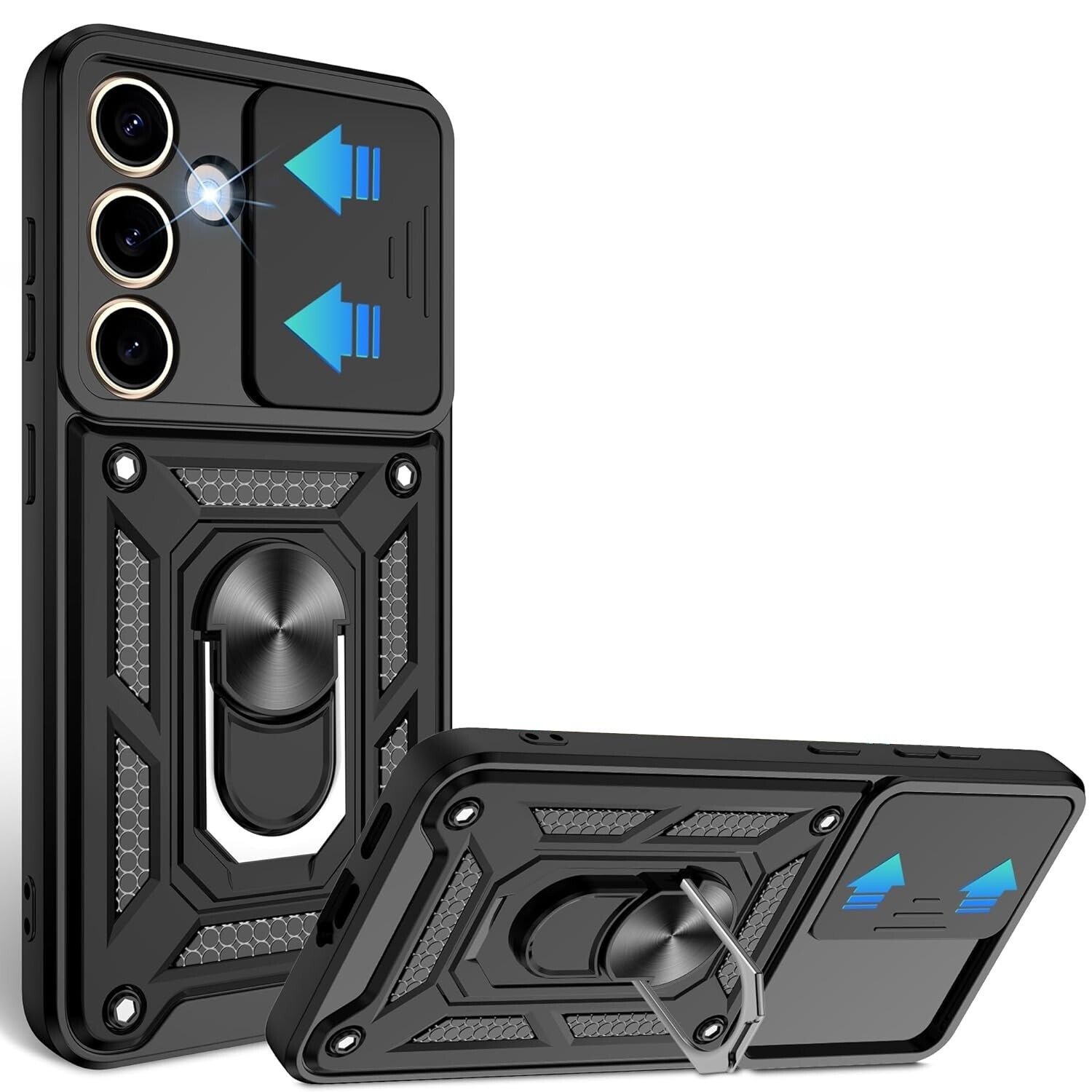 Чохол для смартфону BeCover Military for Samsung Galaxy S25 FE SM-S731 Black (714385) - Фото 1