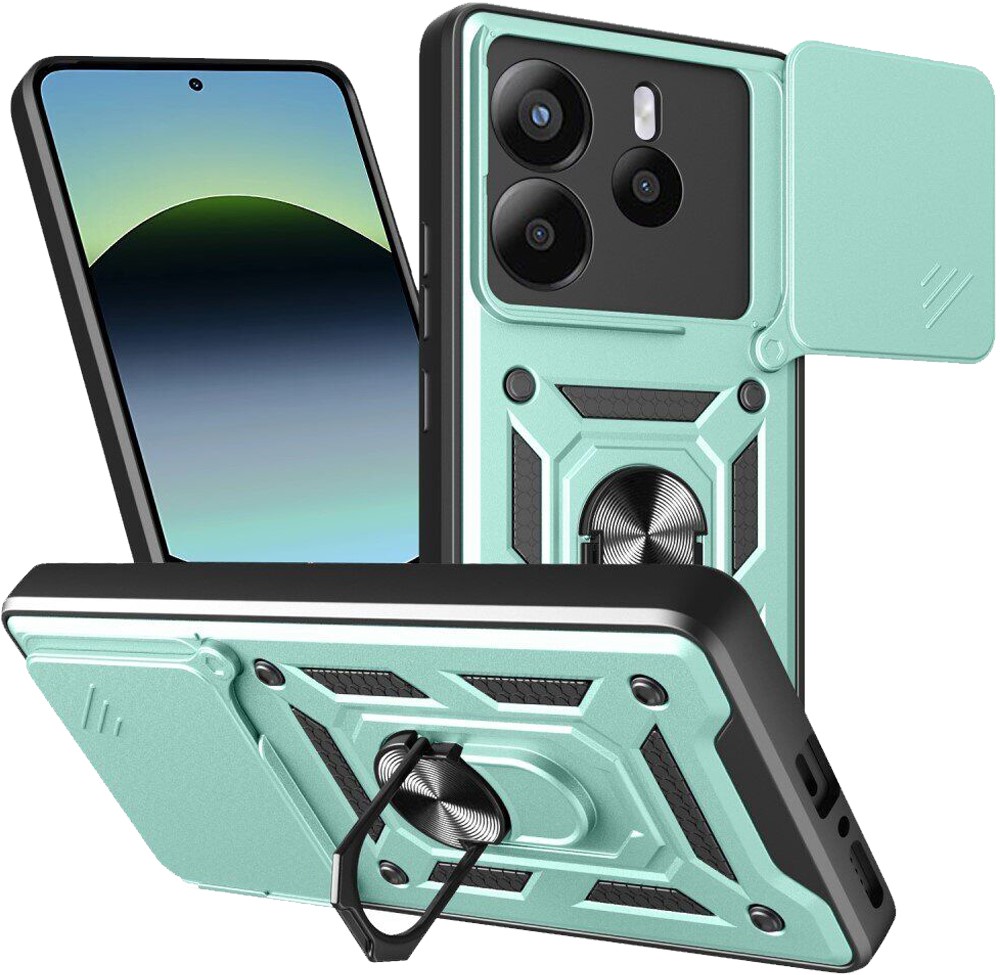 Чехол для смартфона BeCover Military for Xiaomi Redmi Note 14 4G Dark Green (713453) - Фото 1