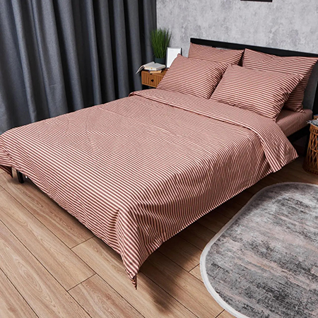 Купить Комплект постельного белья Moon&Star Бязь Gold Люкс Autumn Stripes 143х210х2 нав. 2х50х70 (MS-820005941) - Фото 1 Комплект постельного белья Moon&Star Бязь Gold Люкс Autumn Stripes 143х210х2 нав. 2х50х70 (MS-820005941) - Фото 1