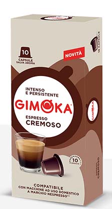Кофе в капсулах Gimoka Cremoso 10 шт. (8003012001715) - Фото 1