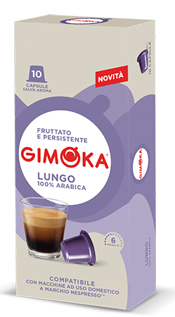 Кофе в капсулах Gimoka Lungo 10 шт. (8003012002583) - Фото 1
