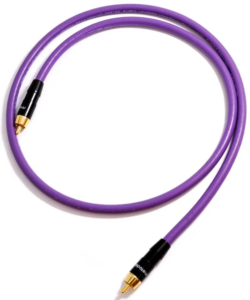 Кабель RCA Melodika RCA-RCA length 1m (MDCX10) - Фото 1