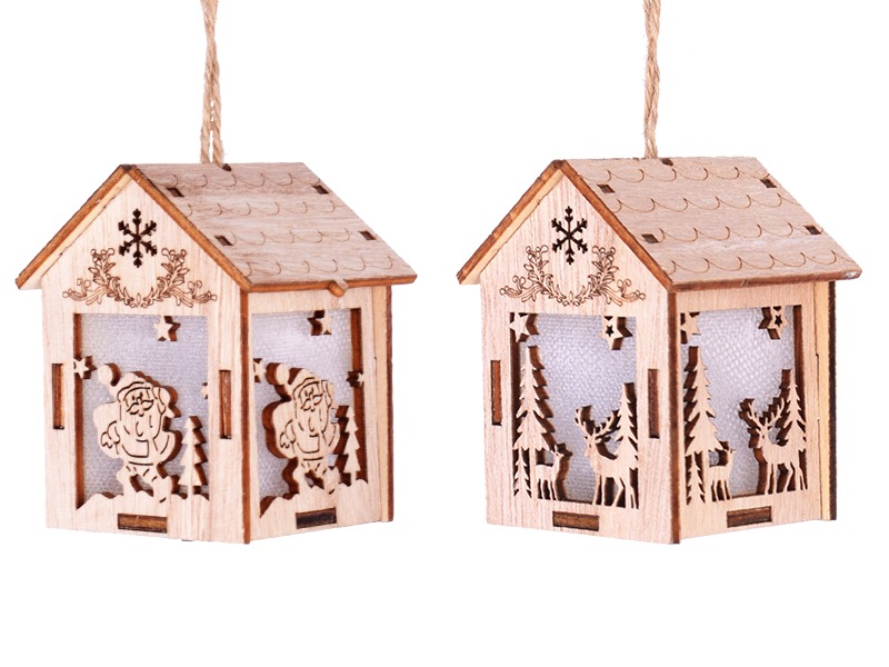 Ялинкова іграшка Lefard 5х7 см в асортименті (801-091) - Фото 1