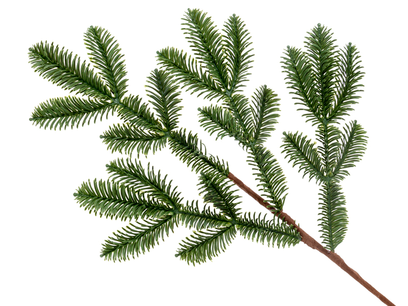 Ветка декоративная Lefard хвойная 60 см (801-537) - Фото 1