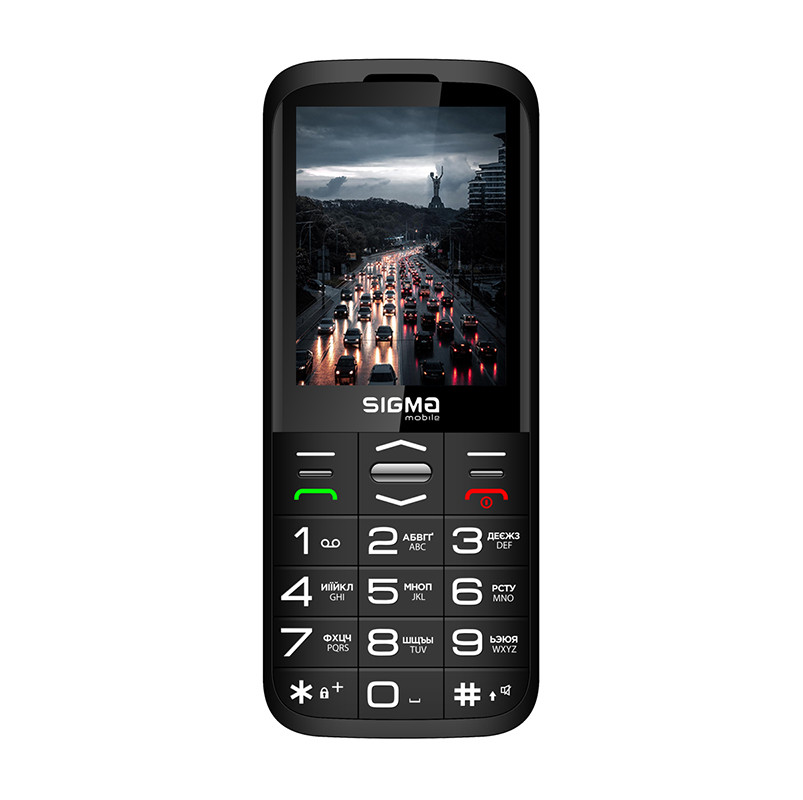 Мобильный телефон Sigma mobile Comfort 50 GRACE TYPE-C Black - Фото 1