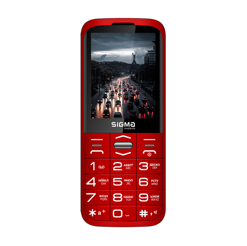 Мобильный телефон Sigma mobile Comfort 50 GRACE TYPE-C Red - Фото 1