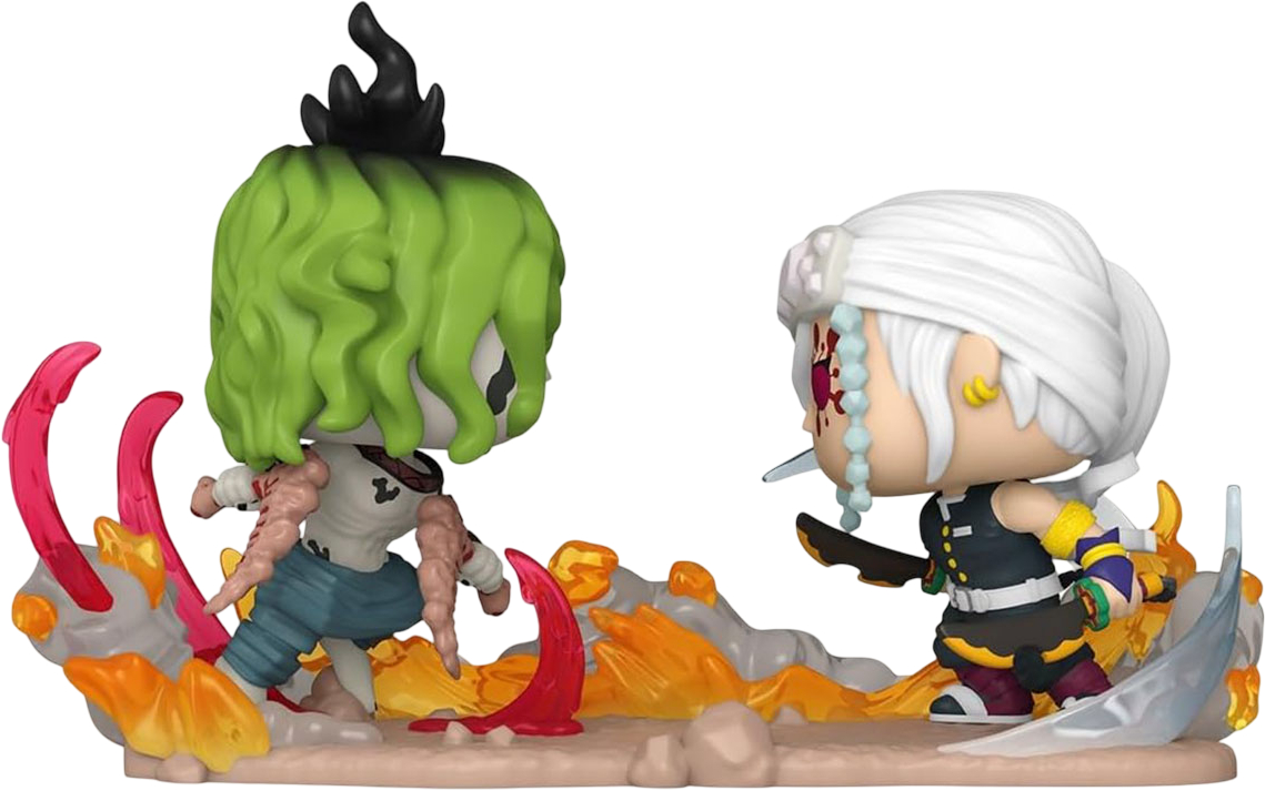 Коллекционная фигурка FUNKO POP! серии Убийца демонов - ТЕНГЕН ПРОТИВ ГЮТАРО (80338F) - Фото 1