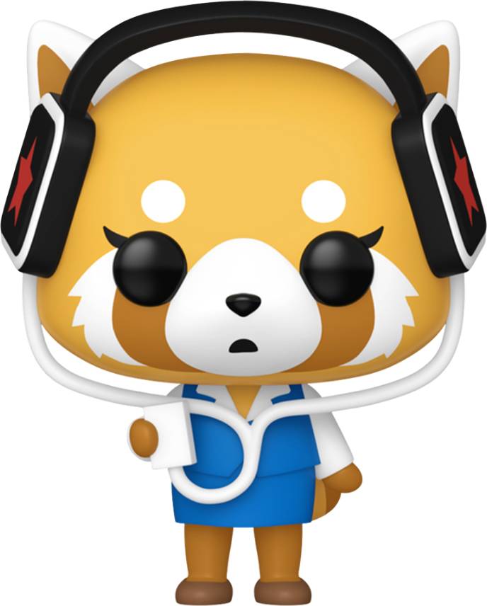 Коллекционная фигурка FUNKO POP! серии Sanrio - АГРЕССИВНАЯ РЭЦУКО В НАУШНИКАХ (80392) - Фото 1