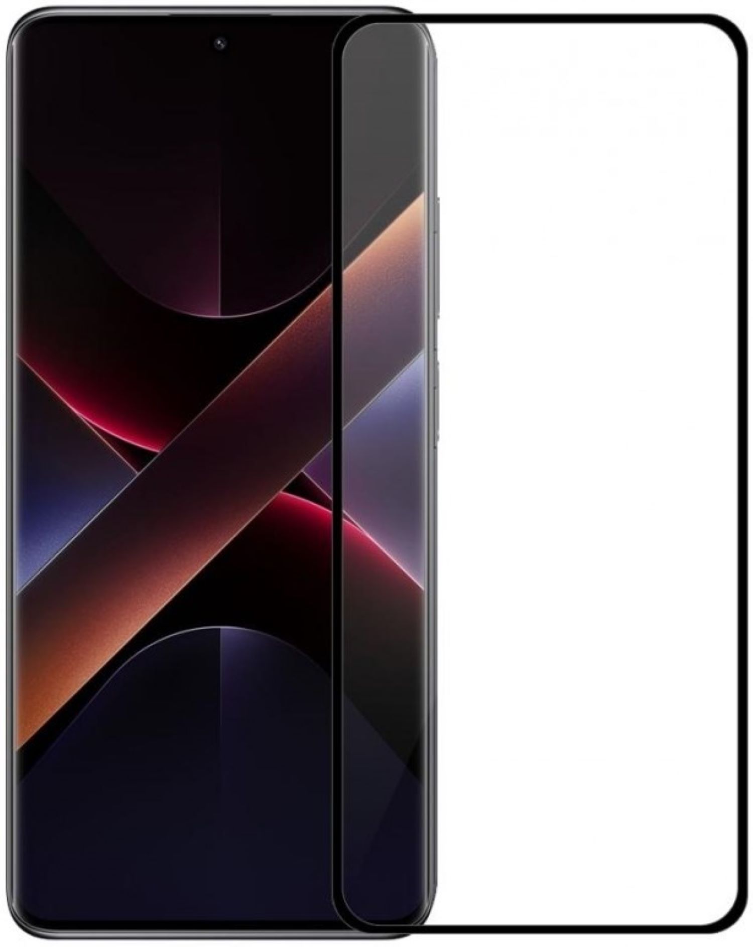 Защитное стекло для смартфона Armorstandart Icon for Xiaomi Poco F7 / F7 Pro / F7 Ultra Black (ARM80409) - Фото 1