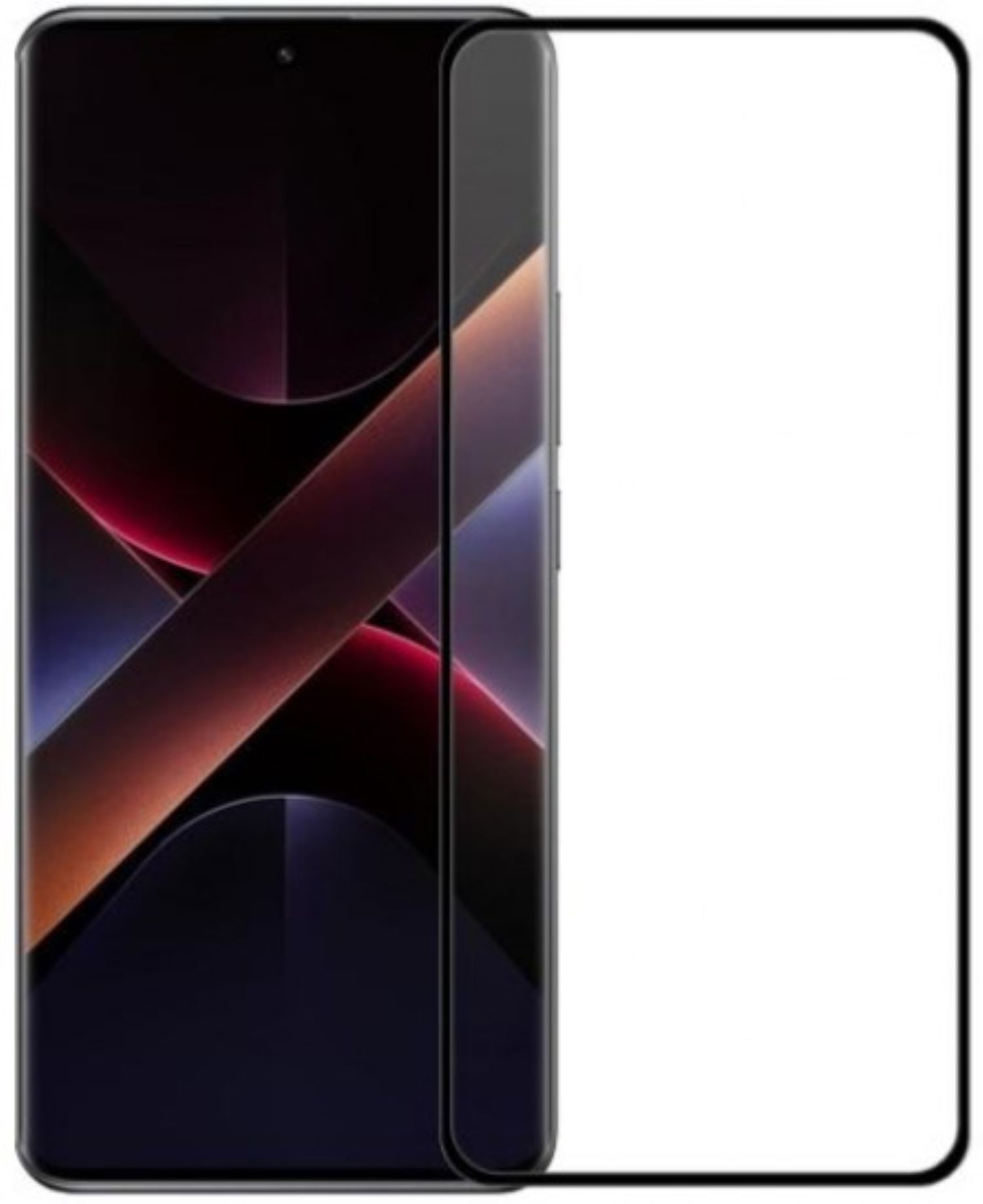 Защитное стекло для смартфона Armorstandart Pro for Xiaomi  Poco F7 / F7 Pro / F7 Ultra Black (ARM80412) - Фото 1