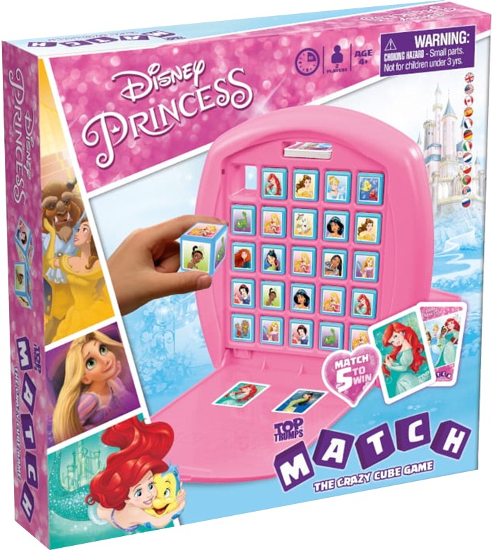 Настольная игра карточная (3-4 года) DISNEY Disney Princess (WM02046-ML1-6) - Фото 1