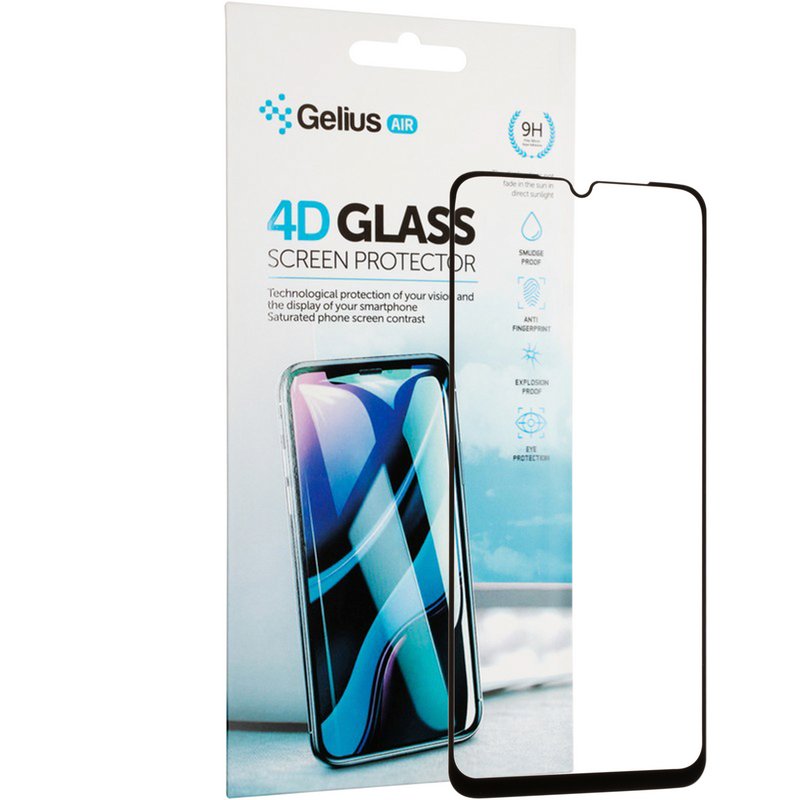 Захисне скло для смартфону Gelius Pro 4D for Xiaomi Redmi Note 10 Pro Black (99150) - Фото 1