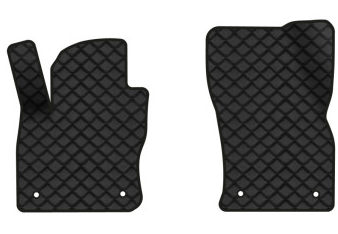 Коврики из экокожи в салон авто передние EVAtech для Tiguan (Mk 2) Restyling Volkswagen 2020 2 поколение SUV EU (VW41380AM2AV4BBB) - Фото 1