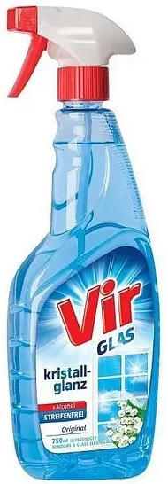 Чистящее средство для стекла VIR 750 мл blue (3800069405214) - Фото 1