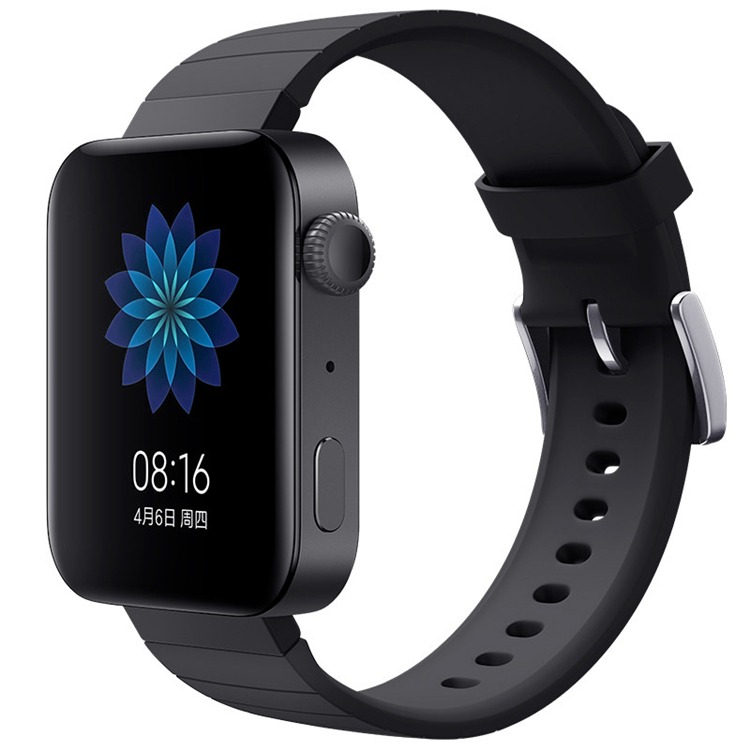 Ремешок для смарт-часов BeCover for Xiaomi Watch S4 41mm (18mm) Black (713733) - Фото 1