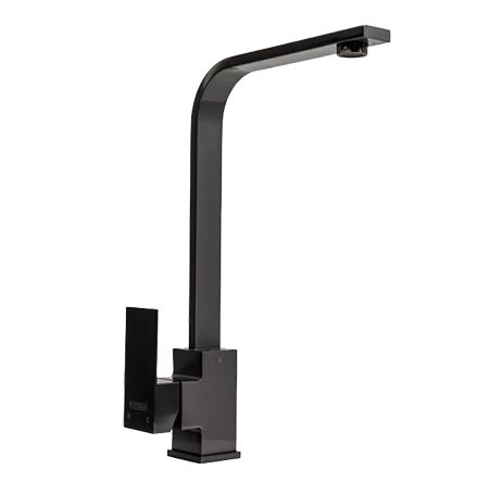 Смеситель кухонный Platinum PVD черный 7104 BW - Фото 1