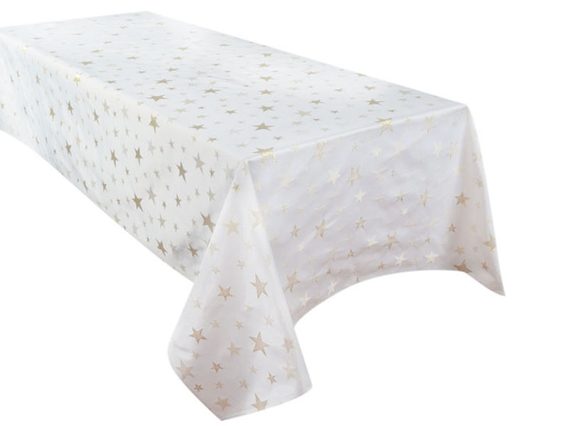 Скатертина квадратна Lefard Звезды 100х100 см (812-054) - Фото 1