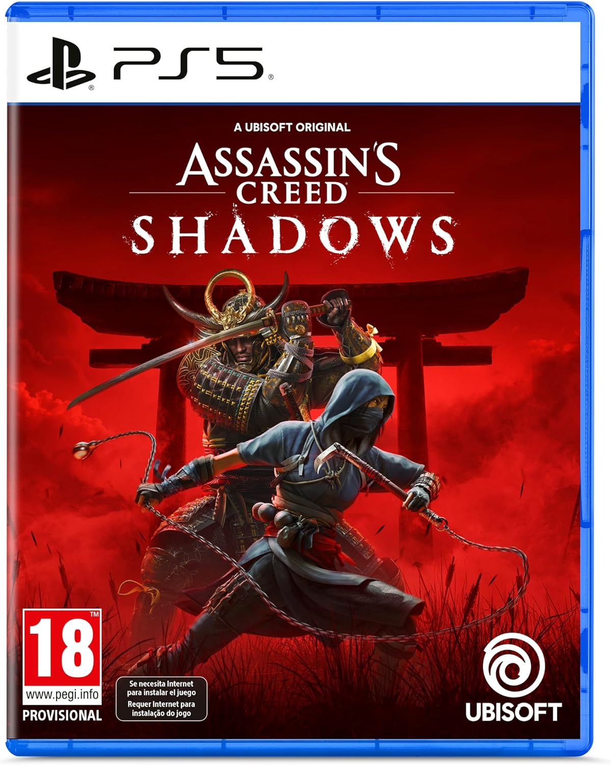 Игровой диск PS5 Assassin's Creed Shadows - Фото 1