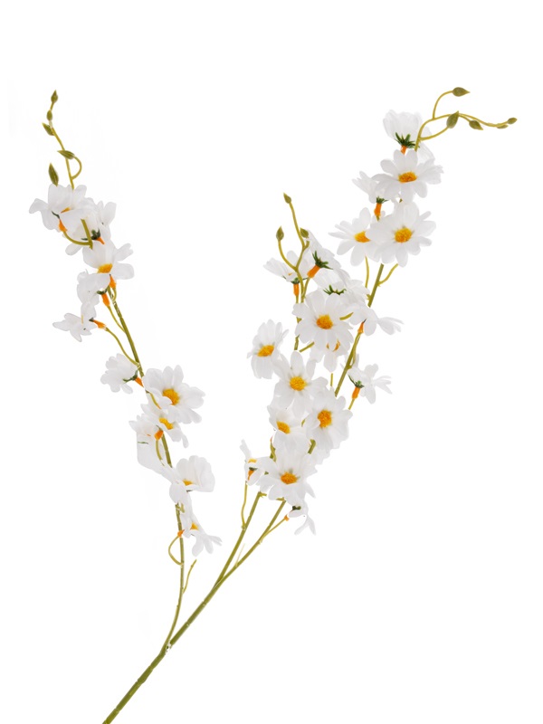 Ветка декоративная Lefard ромашки 75 см (820-009) - Фото 1