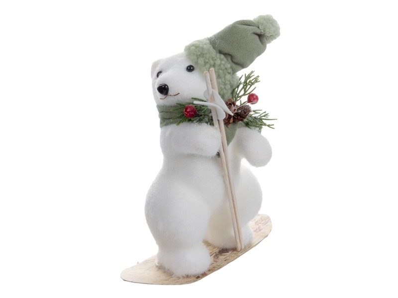 Декор New Year Lefard Ведмедик 25х20х15 см (822-061) - Фото 1