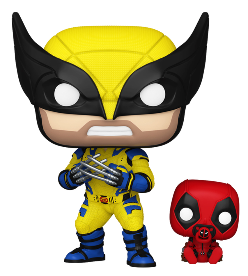 Коллекционные фигурки набор FUNKO POP! серии Дэдпул 3 - РОСОМАХА С БЭБИПУЛОМ (82382) - Фото 1