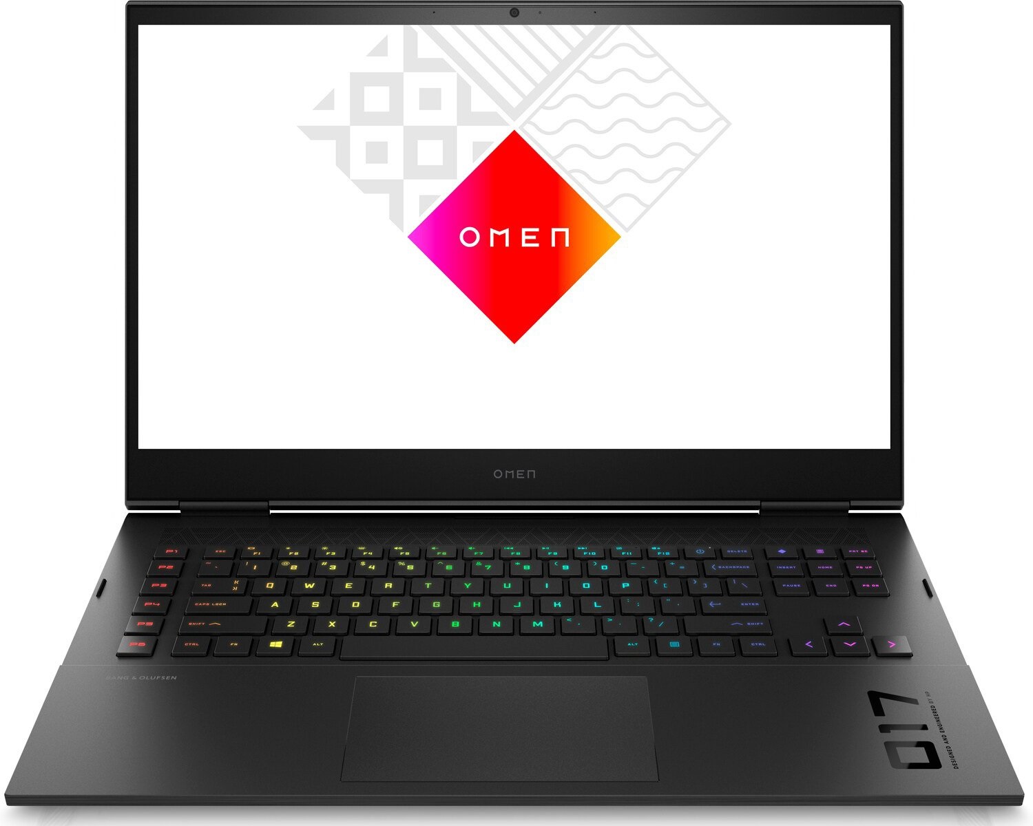 Уценка - Ноутбук игровой HP OMEN 17-ck2007ua (827C6EA) Shadow Black - Фото 1