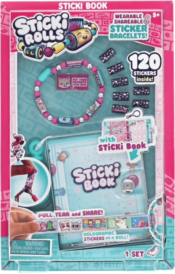 Набір для виготовлення прикрас Sticki Rolls з альбомом для наліпок (SR200) - Фото 1