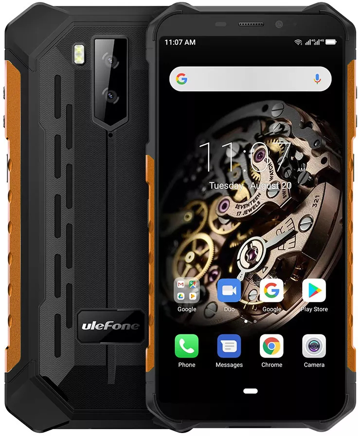 Смартфон Ulefone Armor X5 3/32Gb Orange - Фото 1